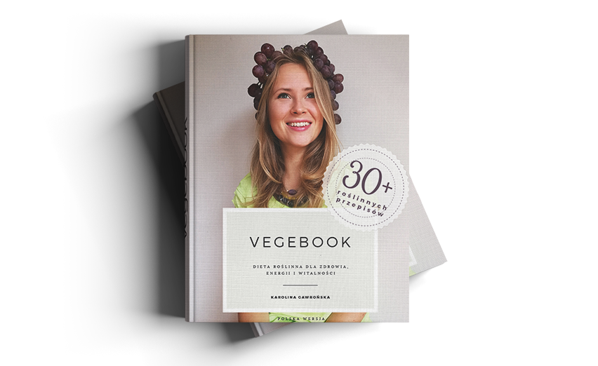 VegeBook - wegańska książka, najlepsze roślinne i wegańskie przepisy